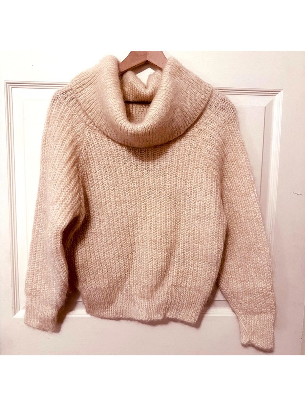 525 America | Sweater | Cowl Neck in Ivory Sweater